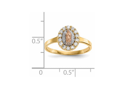 14k Two-tone Rings Style R579 - Classique Jewelry Inc.