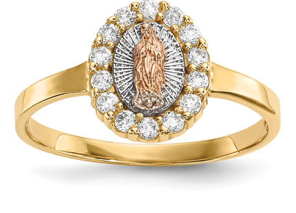 14k Two-tone Rings Style R579 - Classique Jewelry Inc.