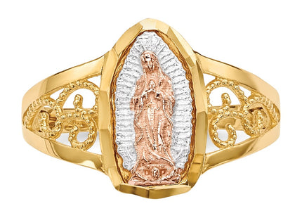 14k Two-tone Rings Style R586 - Classique Jewelry Inc.