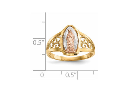 14k Two-tone Rings Style R586 - Classique Jewelry Inc.