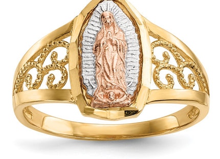 14k Two-tone Rings Style R586 - Classique Jewelry Inc.