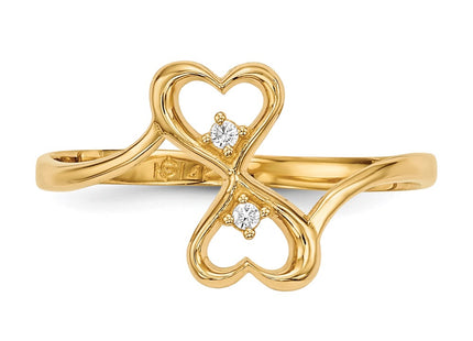 14k Yellow Gold Rings Style R590 - Classique Jewelry Inc.