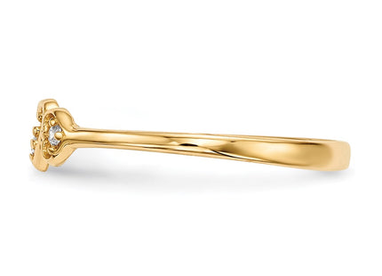 14k Yellow Gold Rings Style R591 - Classique Jewelry Inc.