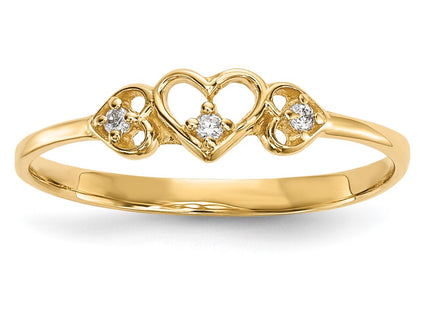 14k Yellow Gold Rings Style R591 - Classique Jewelry Inc.