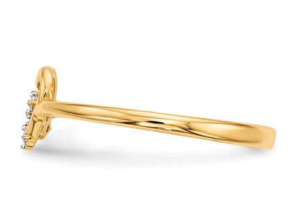 14k Yellow Gold Rings Style R593 - Classique Jewelry Inc.