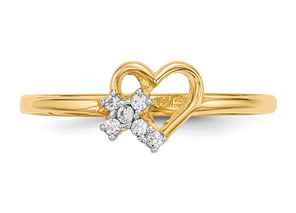 14k Yellow Gold Rings Style R593 - Classique Jewelry Inc.