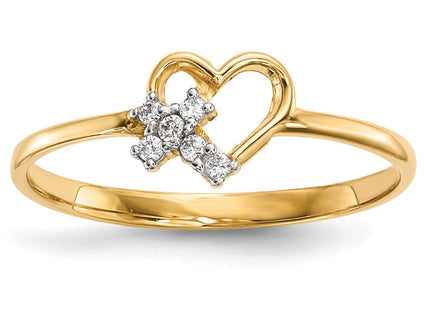 14k Yellow Gold Rings Style R593 - Classique Jewelry Inc.