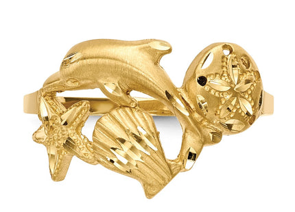 14k Yellow Gold Rings Style R597 - Classique Jewelry Inc.