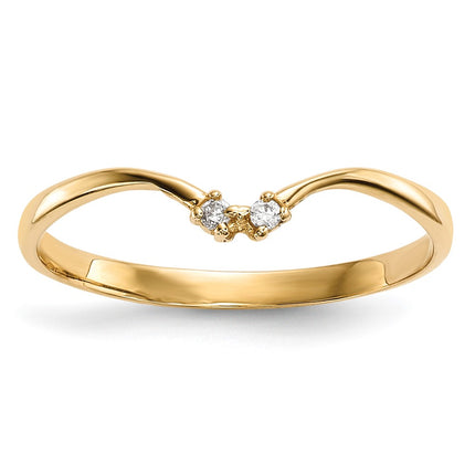 14k Yellow Gold Rings Style R603 - Classique Jewelry Inc.