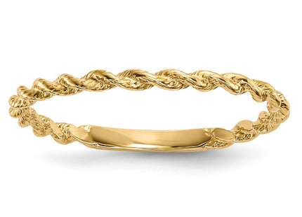 14k Yellow Gold Rings Style R604 - Classique Jewelry Inc.