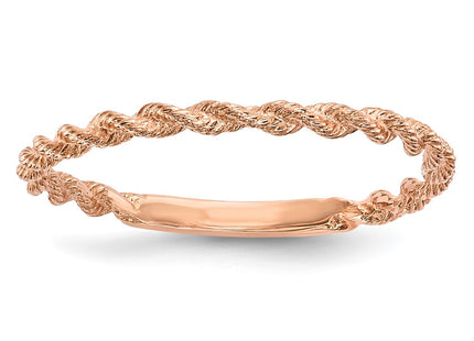 14k Rose Gold Rings Style R605 - Classique Jewelry Inc.