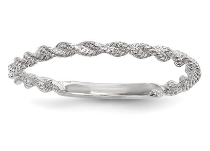14k White Gold Rings Style R606 - Classique Jewelry Inc.