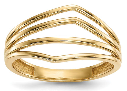 14k Yellow Gold Rings Style R607 - Classique Jewelry Inc.