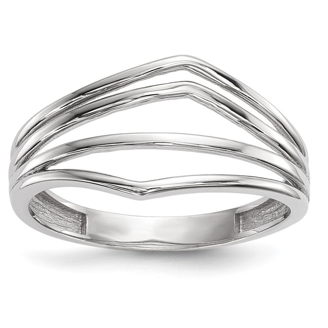 14k White Gold Rings Style R608 - Classique Jewelry Inc.