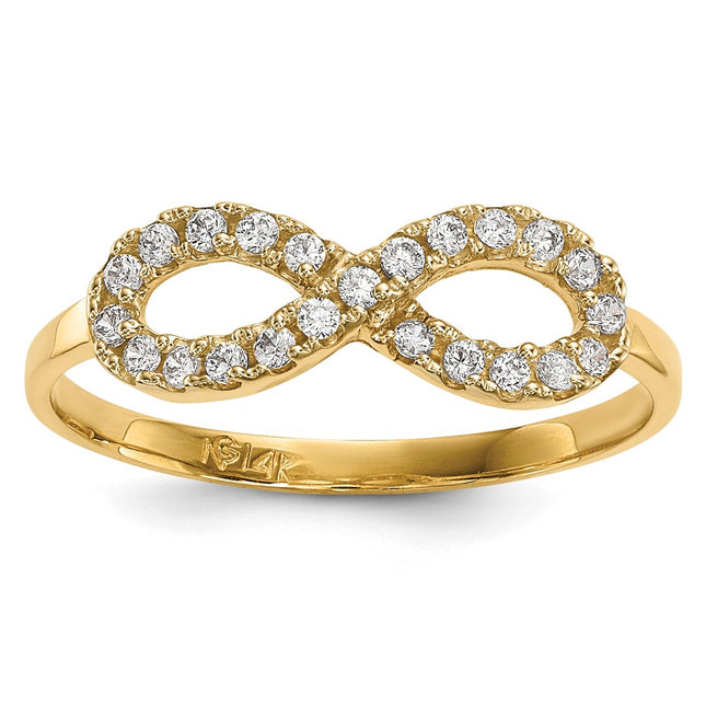 14k Yellow Gold Rings Style R610 - Classique Jewelry Inc.