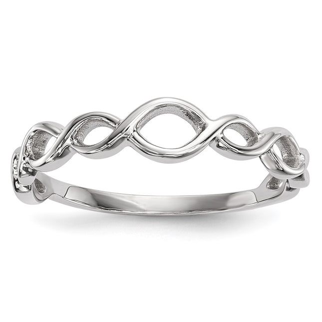14k White Gold Rings Style R613 - Classique Jewelry Inc.