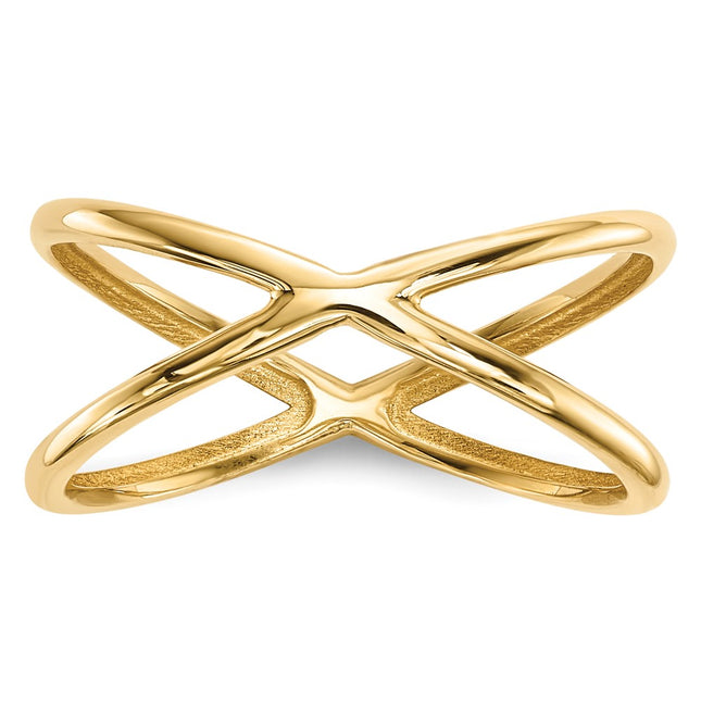 14k Yellow Gold Rings Style R619 - Classique Jewelry Inc.