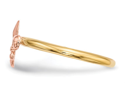 14k Two-tone Rings Style R623 - Classique Jewelry Inc.