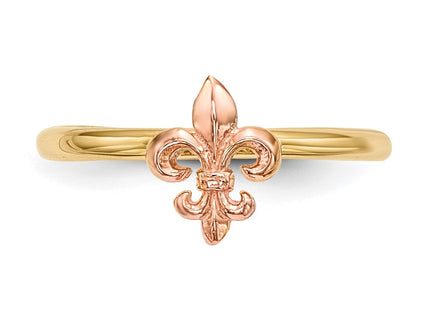 14k Two-tone Rings Style R623 - Classique Jewelry Inc.