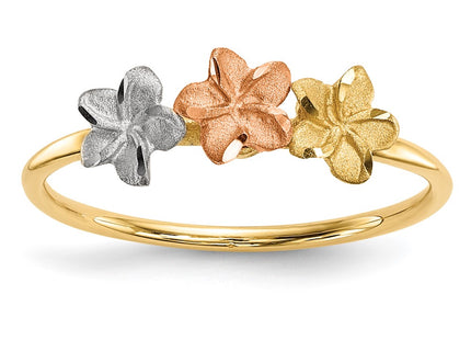 14k Two-tone Rings Style R631 - Classique Jewelry Inc.
