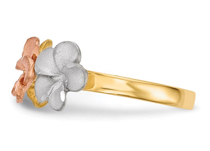 14k Two-tone Rings Style R633 - Classique Jewelry Inc.