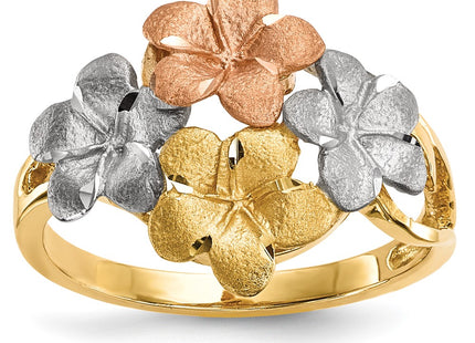 14k Two-tone Rings Style R637 - Classique Jewelry Inc.