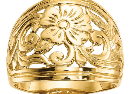 14k Yellow Gold Rings Style R638 - Classique Jewelry Inc.