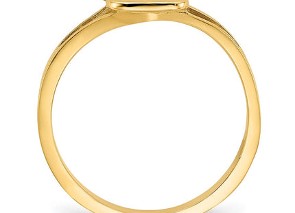 14k Yellow Gold Rings Style R640 - Classique Jewelry Inc.