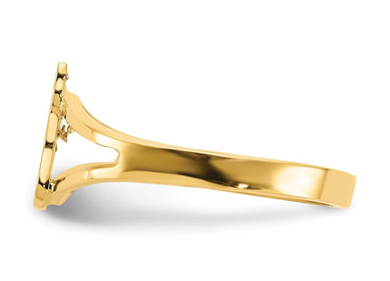 14k Yellow Gold Rings Style R640 - Classique Jewelry Inc.