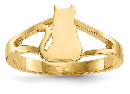14k Yellow Gold Rings Style R640 - Classique Jewelry Inc.
