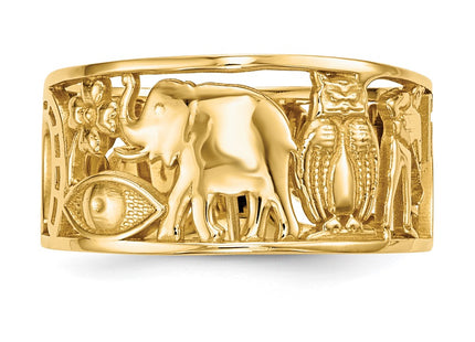 14k Yellow Gold Jewelry Style R646 - Classique Jewelry Inc.