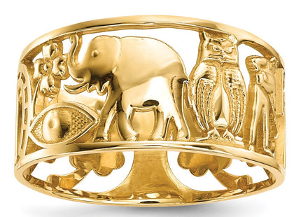 14k Yellow Gold Jewelry Style R646 - Classique Jewelry Inc.