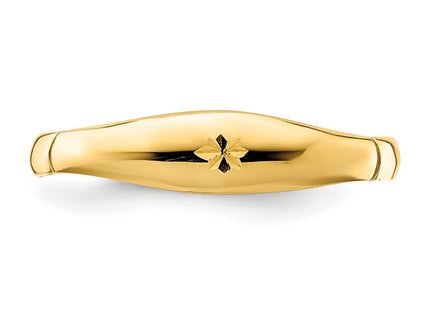 14k Yellow Gold Rings Style R657 - Classique Jewelry Inc.