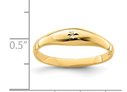 14k Yellow Gold Rings Style R657 - Classique Jewelry Inc.