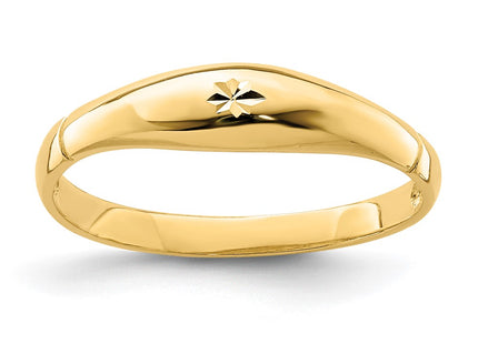 14k Yellow Gold Rings Style R657 - Classique Jewelry Inc.