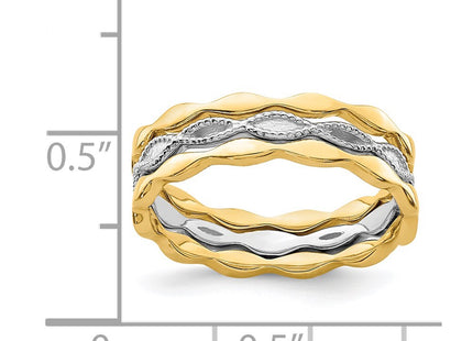 14k Two-tone Rings Style R658 - Classique Jewelry Inc.