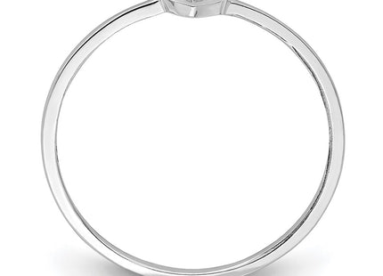 14k White Gold Rings Style R671W - Classique Jewelry Inc.