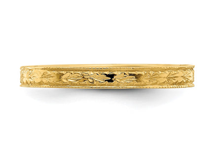 14k Yellow Gold Jewelry Style R672 - Classique Jewelry Inc.