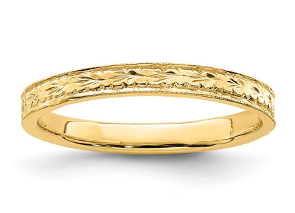14k Yellow Gold Jewelry Style R672 - Classique Jewelry Inc.