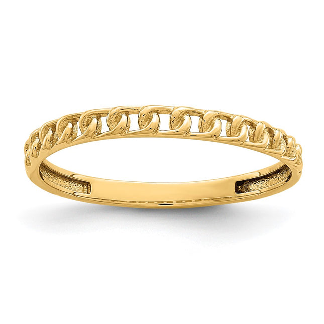 14k Yellow Gold Rings Style R674 - Classique Jewelry Inc.