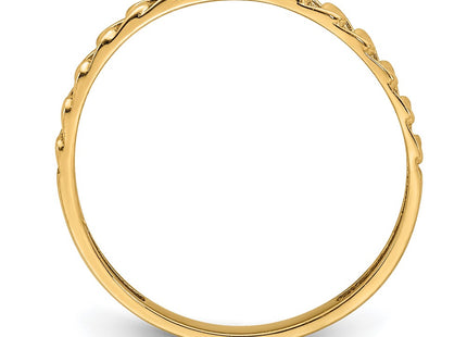 14k Rose Gold Rings Style R674R - Classique Jewelry Inc.