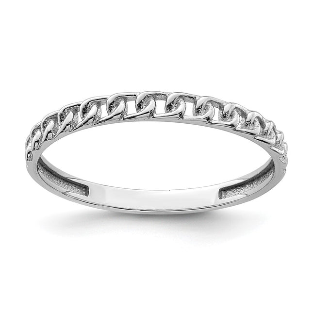 14k White Gold Rings Style R674W - Classique Jewelry Inc.