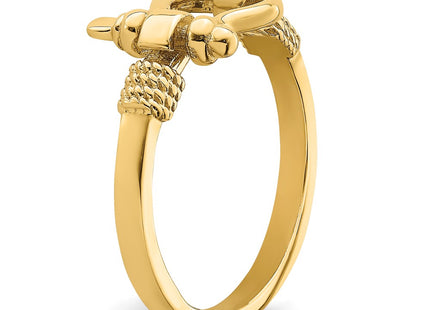 14k Yellow Gold Rings Style R676 - Classique Jewelry Inc.