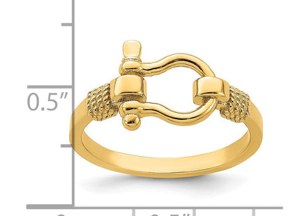 14k Yellow Gold Rings Style R676 - Classique Jewelry Inc.