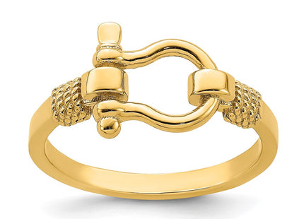 14k Yellow Gold Rings Style R676 - Classique Jewelry Inc.
