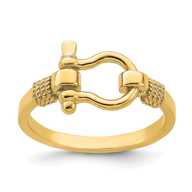 14k Yellow Gold Rings Style R676 - Classique Jewelry Inc.