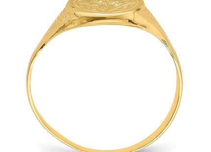14k Yellow Gold Rings Style R692 - Classique Jewelry Inc.
