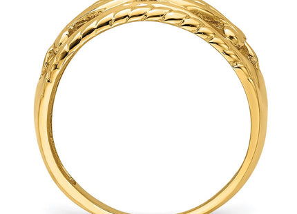 14k Yellow Gold Jewelry Style R696 - Classique Jewelry Inc.