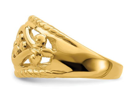 14k Yellow Gold Jewelry Style R696 - Classique Jewelry Inc.