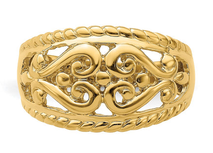 14k Yellow Gold Jewelry Style R696 - Classique Jewelry Inc.